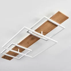 Luminaires Scandinaves-hofstein Plafonnier Pompu LED Écru, Blanc, 1 lumière