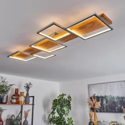 Luminaires Scandinaves-hofstein Plafonnier Pompu LED Écru, 1 lumière