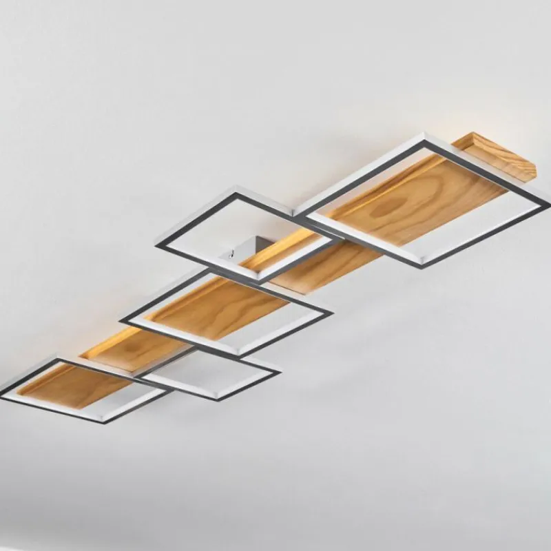 Luminaires Scandinaves-hofstein Plafonnier Pompu LED Écru, 1 lumière