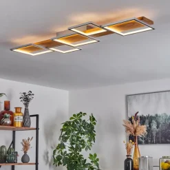 Luminaires Scandinaves-hofstein Plafonnier Pompu LED Écru, 1 lumière