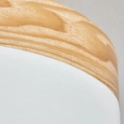 Lampes En Tissu-hofstein Plafonnier Pontresina Nickel mat, 3 lumières