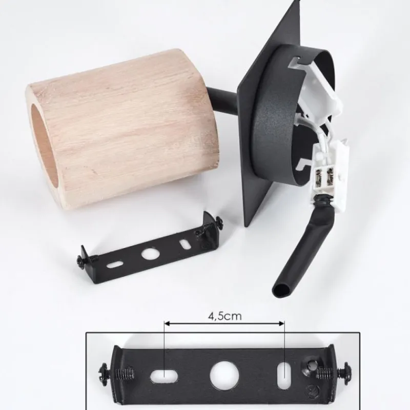 Luminaires Scandinaves-hofstein Plafonnier Postigo Noir, 1 lumière