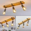 Lampes Vintages & Rétros-hofstein Plafonnier Praia Brun, Gris, 3 lumières