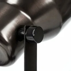 Lampes Industrielles-hofstein Plafonnier Presa Noir, 2 lumières