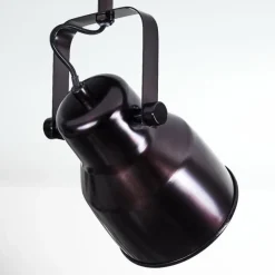 Lampes Industrielles-hofstein Plafonnier Presa Noir, 3 lumières