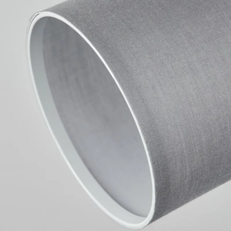 Lampes En Tissu-hofstein Plafonnier Puelches Nickel mat, 3 lumières