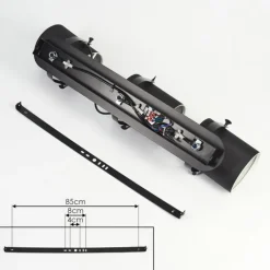 Lampes En Tissu-hofstein Plafonnier Puelches Noir, 3 lumières