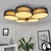 Lampes En Tissu-hofstein Plafonnier Purus LED Noir, 1 lumière