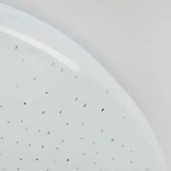 hofstein Plafonnier Quebec LED Blanc, 1 lumière, Télécommandes, Changeur de couleurs* Éclairage Led