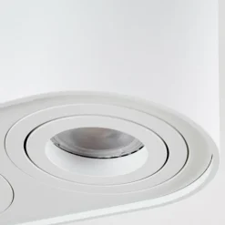 hofstein Plafonnier Quimper Blanc, 2 lumières