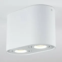 hofstein Plafonnier Quimper Blanc, 2 lumières