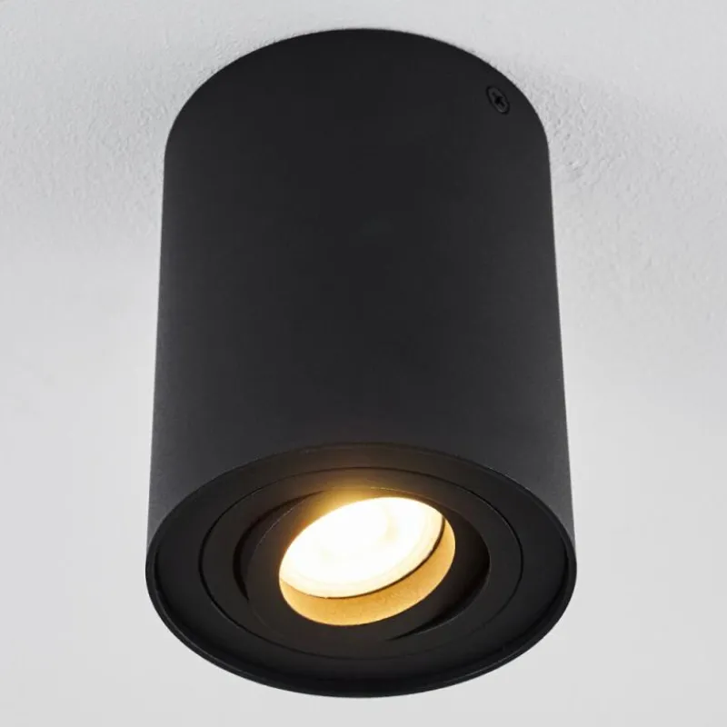 hofstein Plafonnier Quimper Noir, 1 lumière