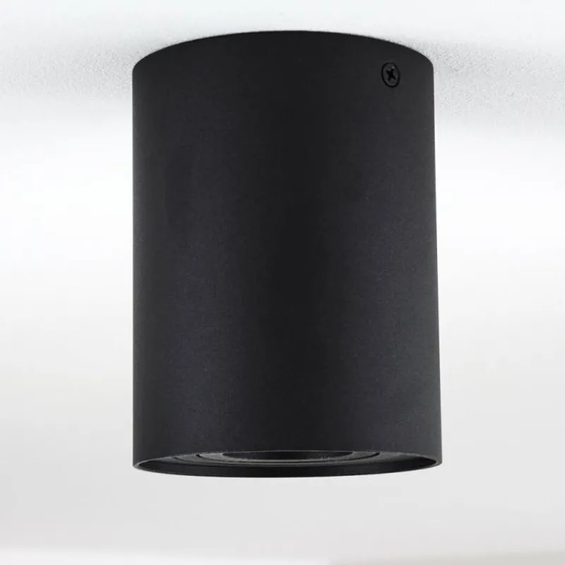 hofstein Plafonnier Quimper Noir, 1 lumière