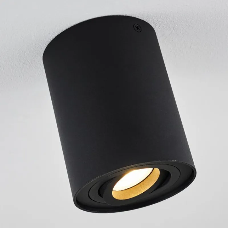 hofstein Plafonnier Quimper Noir, 1 lumière