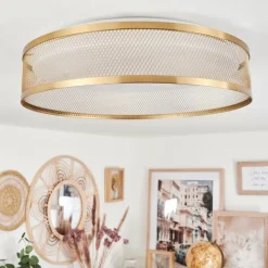 hofstein Plafonnier Quintinha LED Blanc, 1 lumière