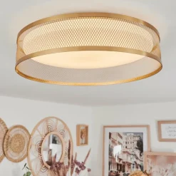 hofstein Plafonnier Quintinha LED Blanc, 1 lumière