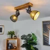 Lampes Dorées-hofstein Plafonnier Racolo Bois foncé, 2 lumières