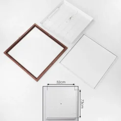 hofstein Plafonnier Raimea LED Blanc, 1 lumière