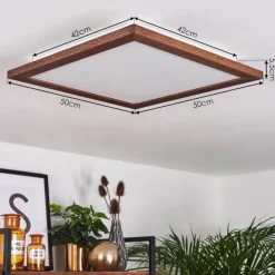 hofstein Plafonnier Raimea LED Blanc, 1 lumière