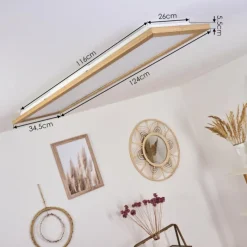 hofstein Plafonnier Raimea LED Blanc, 1 lumière