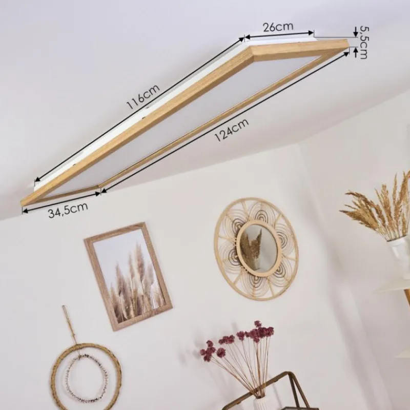 hofstein Plafonnier Raimea LED Blanc, 1 lumière