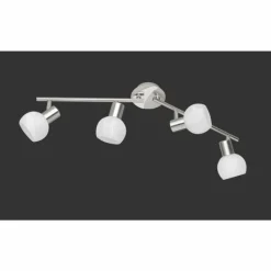 Luminaires Reality Plafonnier Reality Antibes Nickel mat, 4 lumières