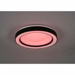 Luminaires Reality Plafonnier Reality Arco LED Noir, 1 lumière, Télécommandes, Changeur de couleurs* Éclairage Led