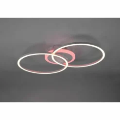 Luminaires Reality Plafonnier Reality Arribo LED Titane, 3 lumières, Télécommandes, Changeur de couleurs* Éclairage Led