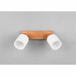 Lampes Vintages & Rétros-Luminaires Reality Plafonnier Reality Assam Écru, 2 lumières