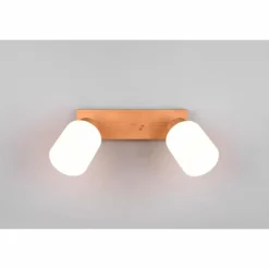 Lampes Vintages & Rétros-Luminaires Reality Plafonnier Reality Assam Écru, 2 lumières