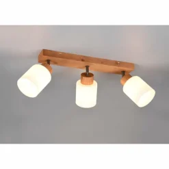 Lampes Vintages & Rétros-Luminaires Reality Plafonnier Reality Assam Écru, 3 lumières