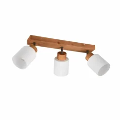 Lampes Vintages & Rétros-Luminaires Reality Plafonnier Reality Assam Écru, 3 lumières