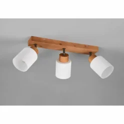 Lampes Vintages & Rétros-Luminaires Reality Plafonnier Reality Assam Écru, 3 lumières