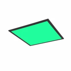 Luminaires Reality Plafonnier Reality BETA LED Noir, 1 lumière, Télécommandes, Changeur de couleurs* Éclairage Led