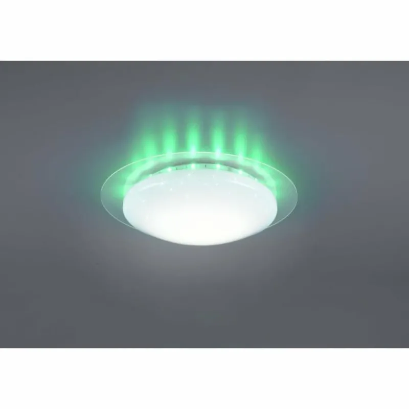 Luminaires Reality Plafonnier Reality Bilbo LED, 2 lumières, Télécommandes, Changeur de couleurs* Éclairage Led