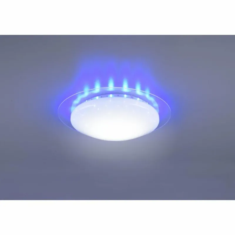 Luminaires Reality Plafonnier Reality Bilbo LED, 2 lumières, Télécommandes, Changeur de couleurs* Éclairage Led