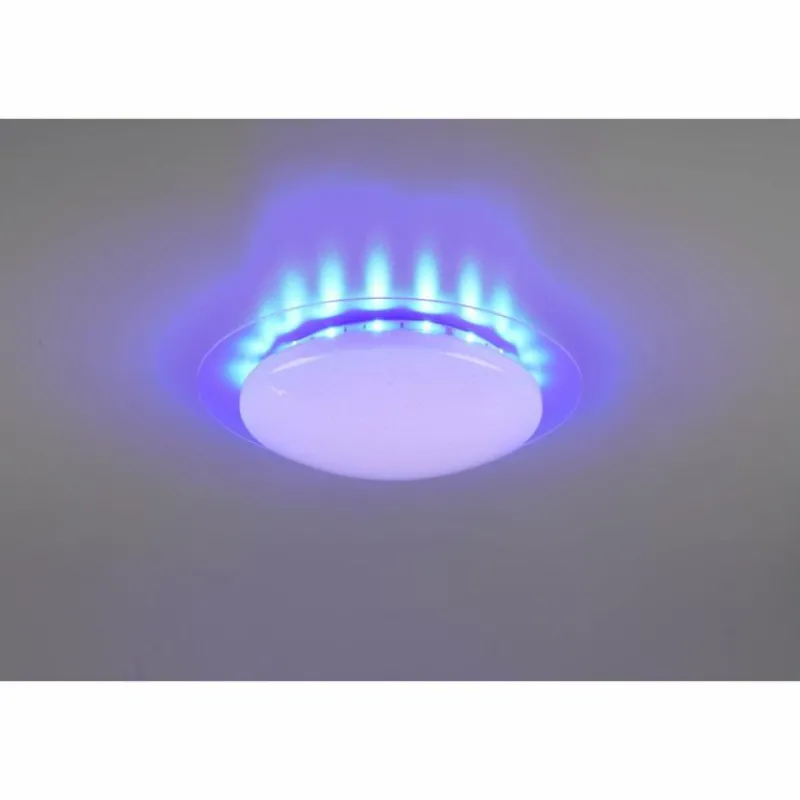 Luminaires Reality Plafonnier Reality Bilbo LED, 2 lumières, Télécommandes, Changeur de couleurs* Éclairage Led