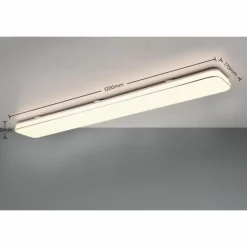 Luminaires Reality Plafonnier Reality BLANCA LED Blanc, 1 lumière* Éclairage Led