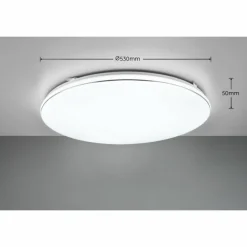 Luminaires Reality Plafonnier Reality BLANCA LED Blanc, 1 lumière* Éclairage Led