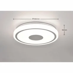 Luminaires Reality Plafonnier Reality BUNDA LED Chrome, 1 lumière* Éclairage Led