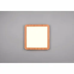 Lampes En Bois-Luminaires Reality Plafonnier Reality Camillus LED Couleur bois, Blanc, 1 lumière