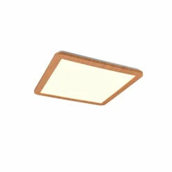 Lampes En Bois-Luminaires Reality Plafonnier Reality Camillus LED Couleur bois, Blanc, 1 lumière