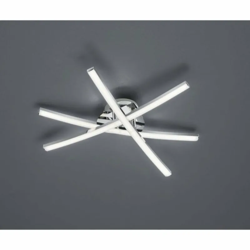 Luminaires Reality Plafonnier Reality CAPELLA LED Chrome, 3 lumières* Éclairage Led