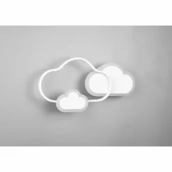 Luminaires Reality Plafonnier Reality Cloudy LED Blanc, 1 lumière, Télécommandes, Changeur de couleurs* Éclairage Led