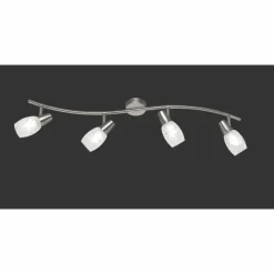 Luminaires Reality Plafonnier Reality Colmar Nickel mat, 4 lumières