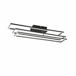 Luminaires Reality Plafonnier Reality Corso LED Noir, 1 lumière, Télécommandes* Éclairage Led