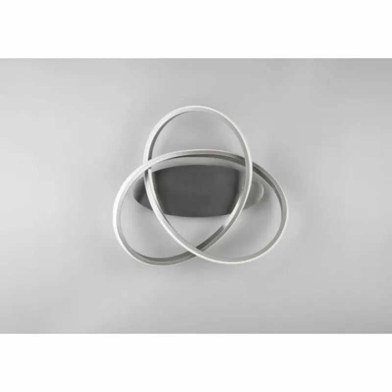 Luminaires Reality Plafonnier Reality Course LED Nickel mat, 1 lumière* Éclairage Led