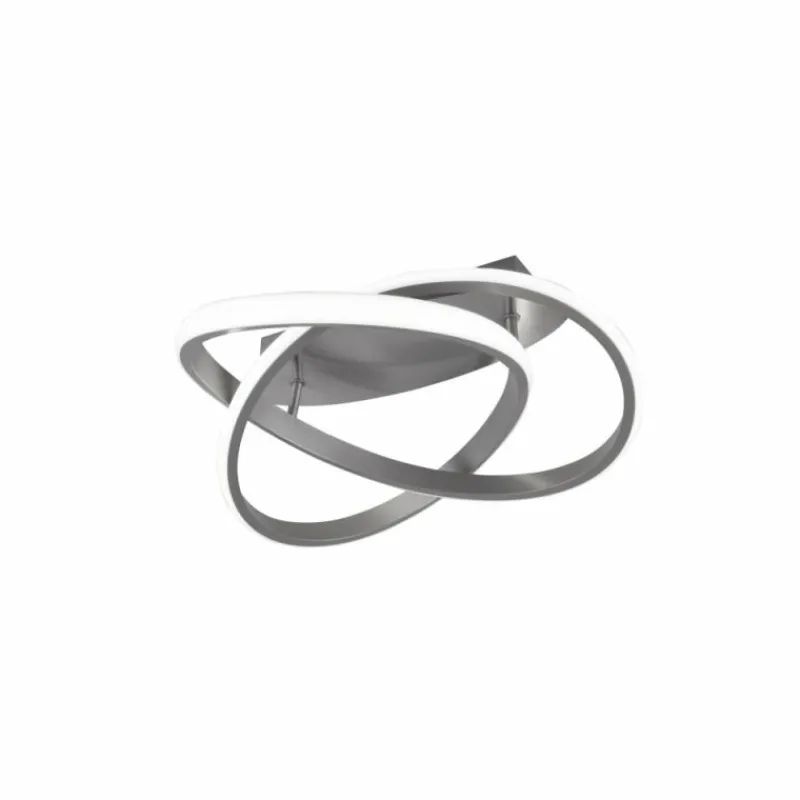 Luminaires Reality Plafonnier Reality Course LED Nickel mat, 1 lumière* Éclairage Led