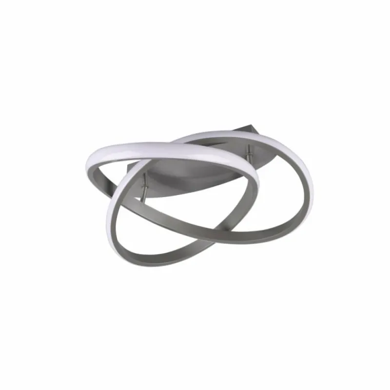 Luminaires Reality Plafonnier Reality Course LED Nickel mat, 1 lumière* Éclairage Led