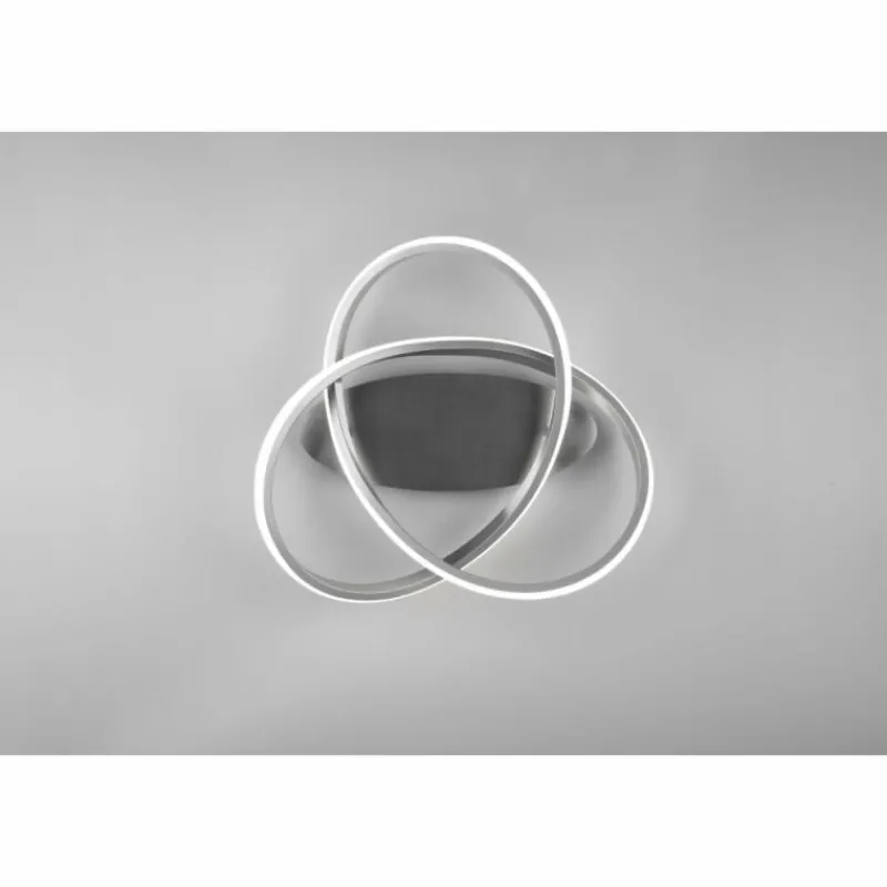 Luminaires Reality Plafonnier Reality Course LED Nickel mat, 1 lumière* Éclairage Led